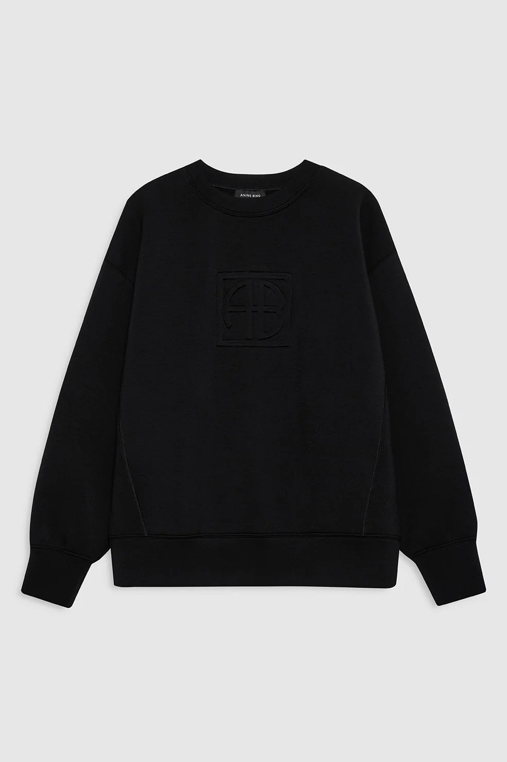 Alto sweatshirt, framed monogram black