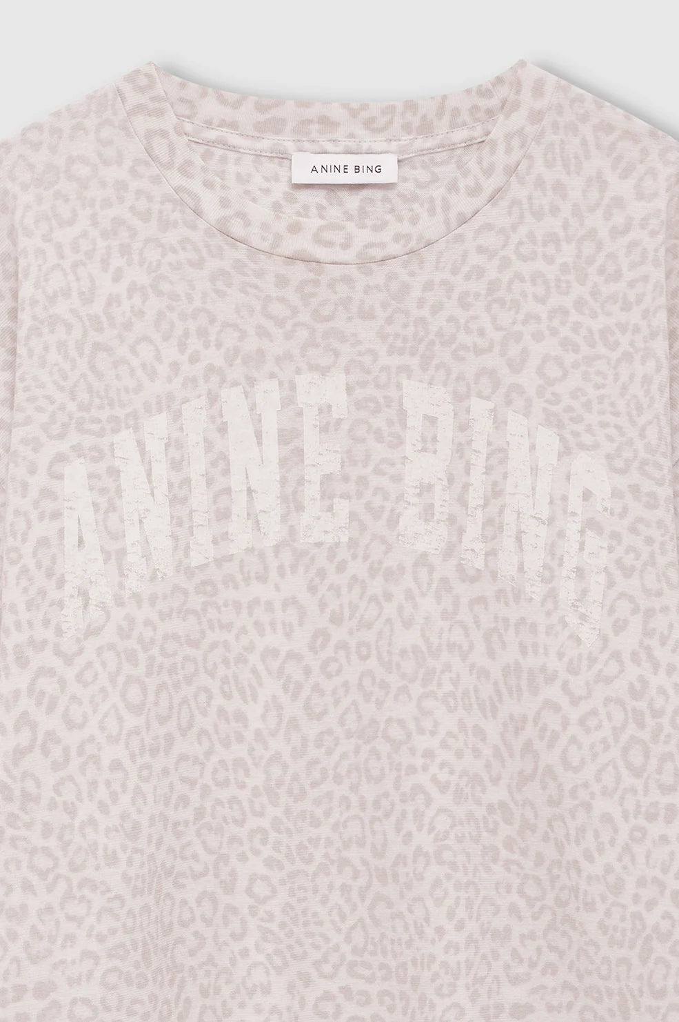 Cade tee anine bing, white leopard