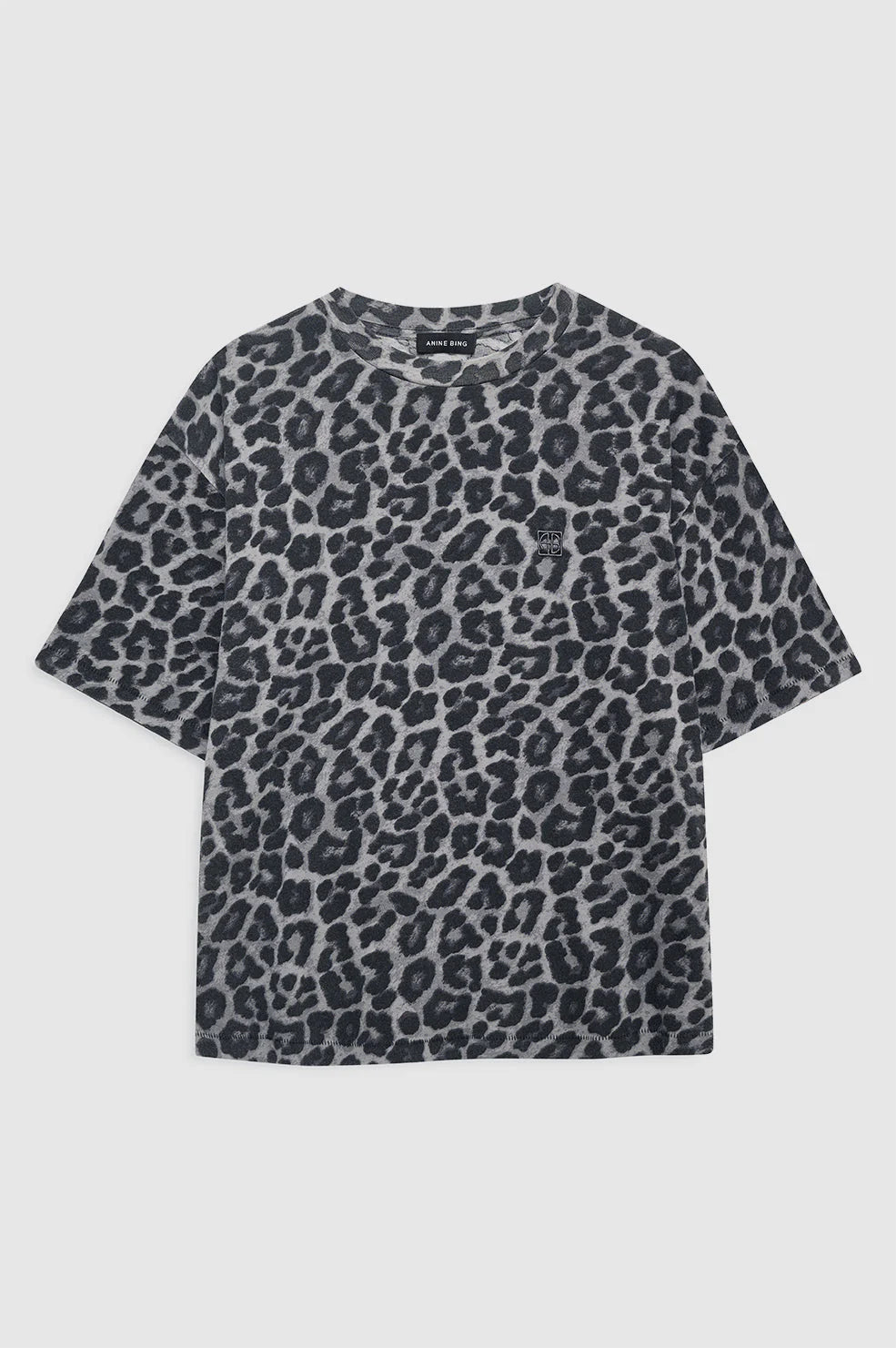 Cohen tee, grey leopard