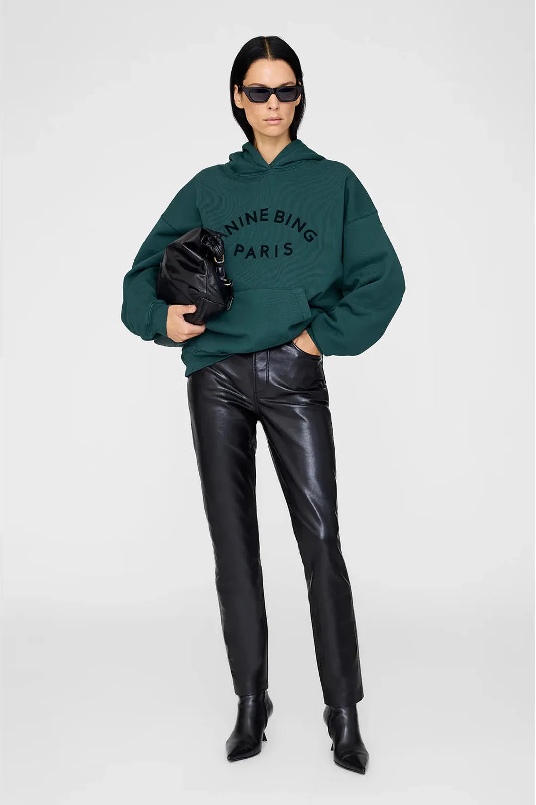 Harvey sweatshirt paris, dark teal