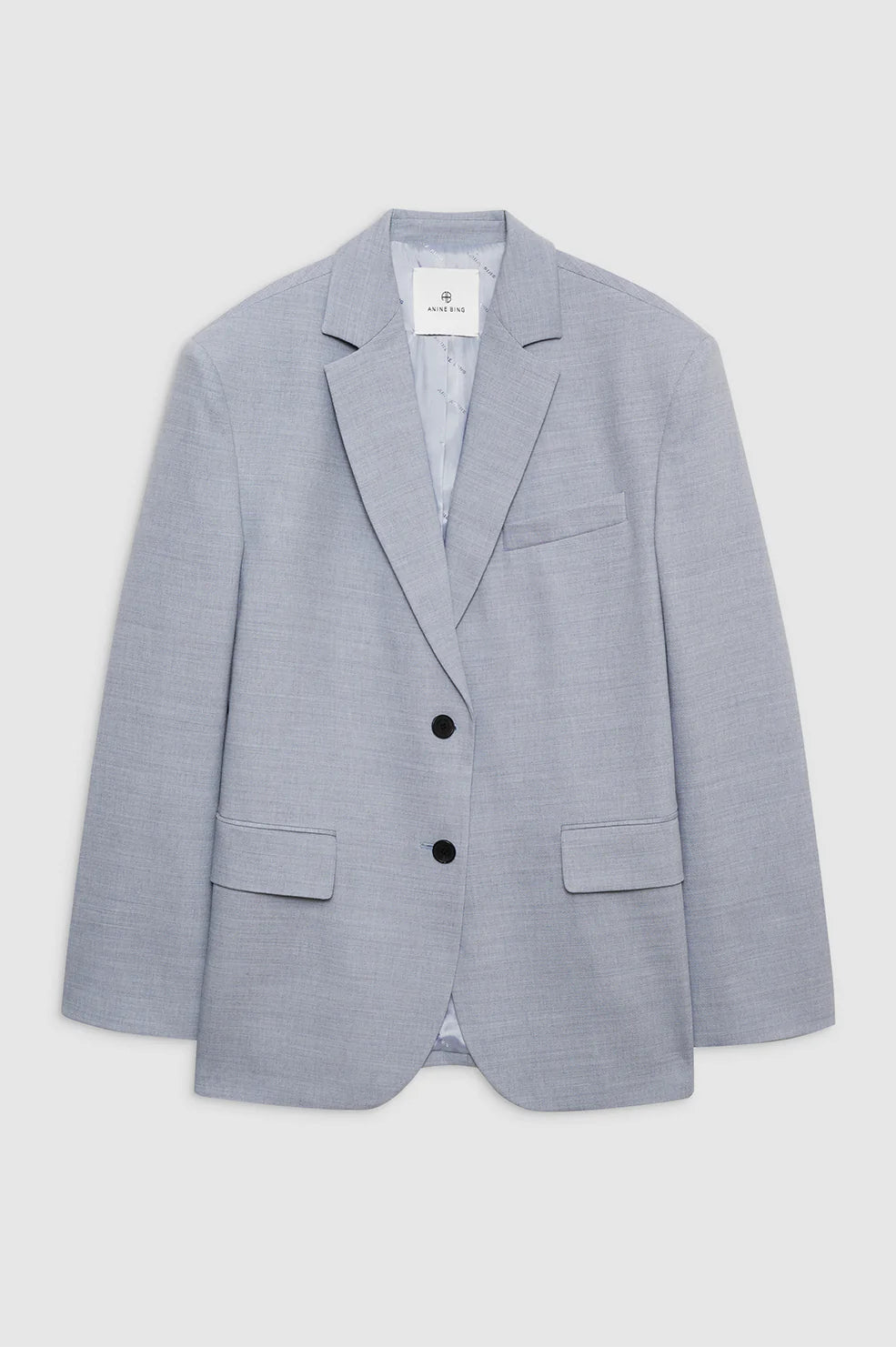 Quinn blazer, steel blue