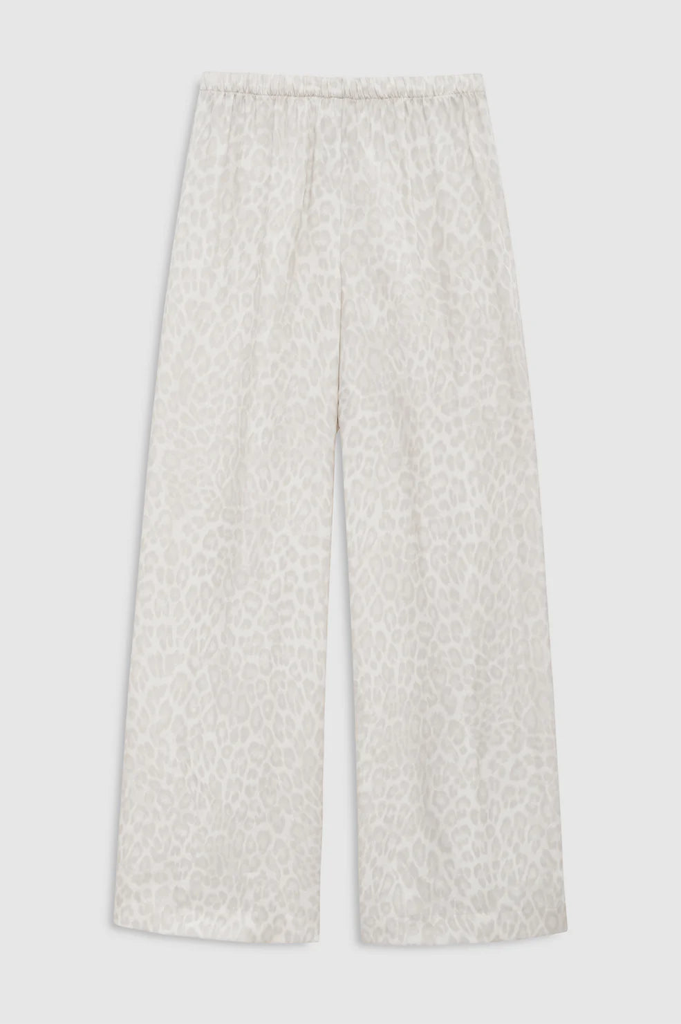 Roslyn Pant, washed white leopard