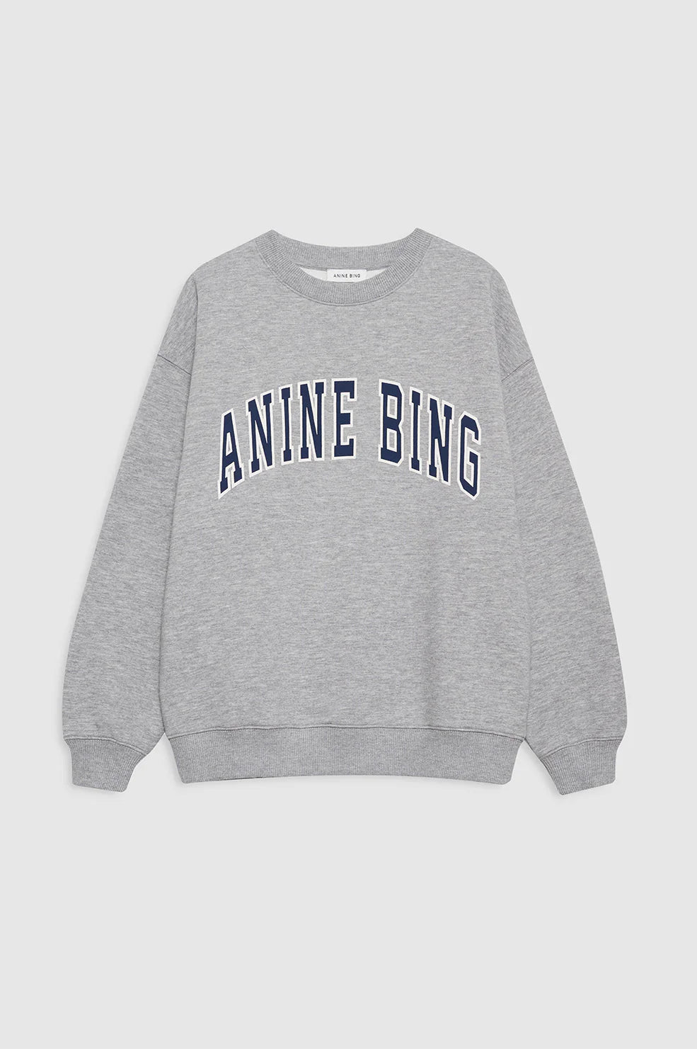 Spencer sweatshirt Anine Bing, med heather grey