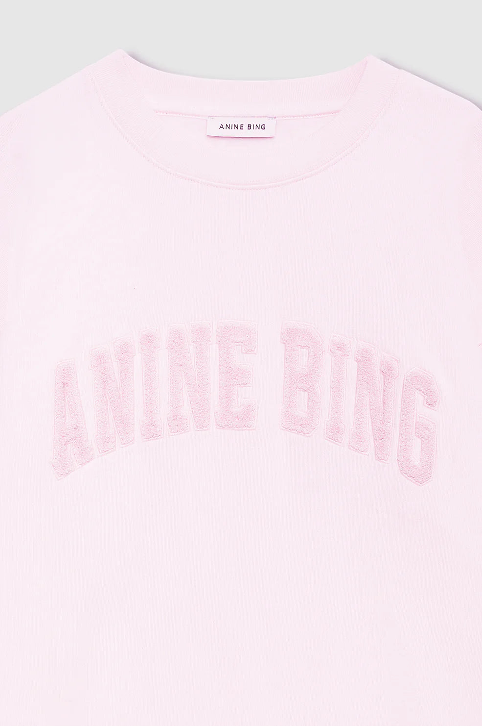 Spencer sweatshirt anine bing, powder pink