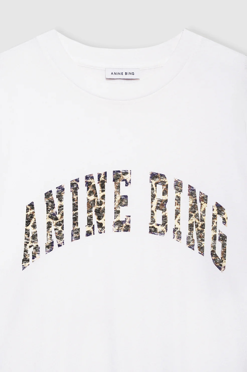 Walker tee Anine bing leopard, Ivory