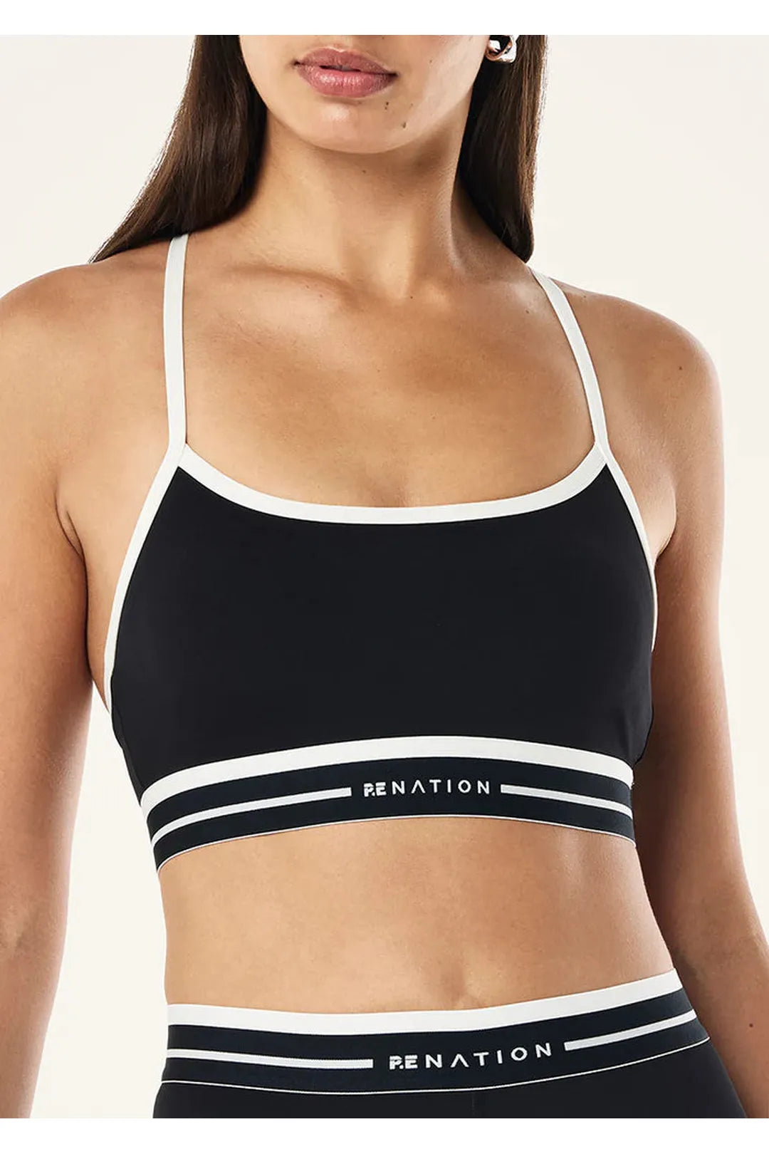 Advantage sports bra, black/whisper white