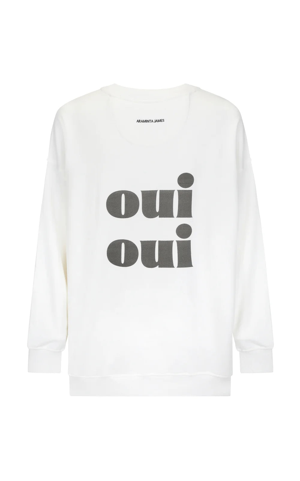 Oui sweatshirt, white