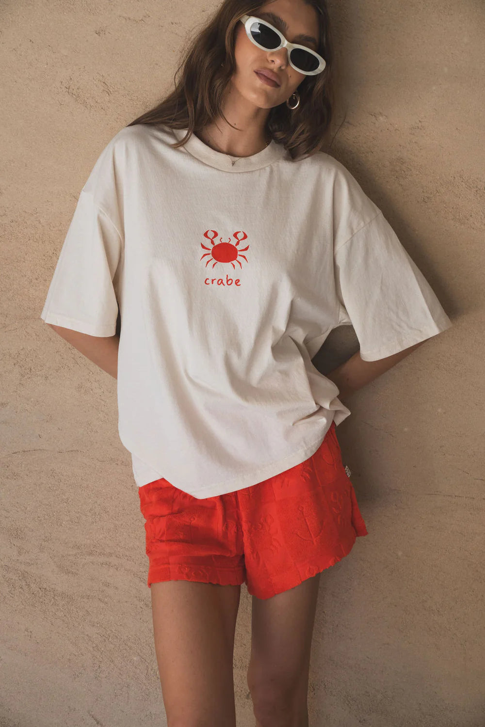 Crabe tee, natural