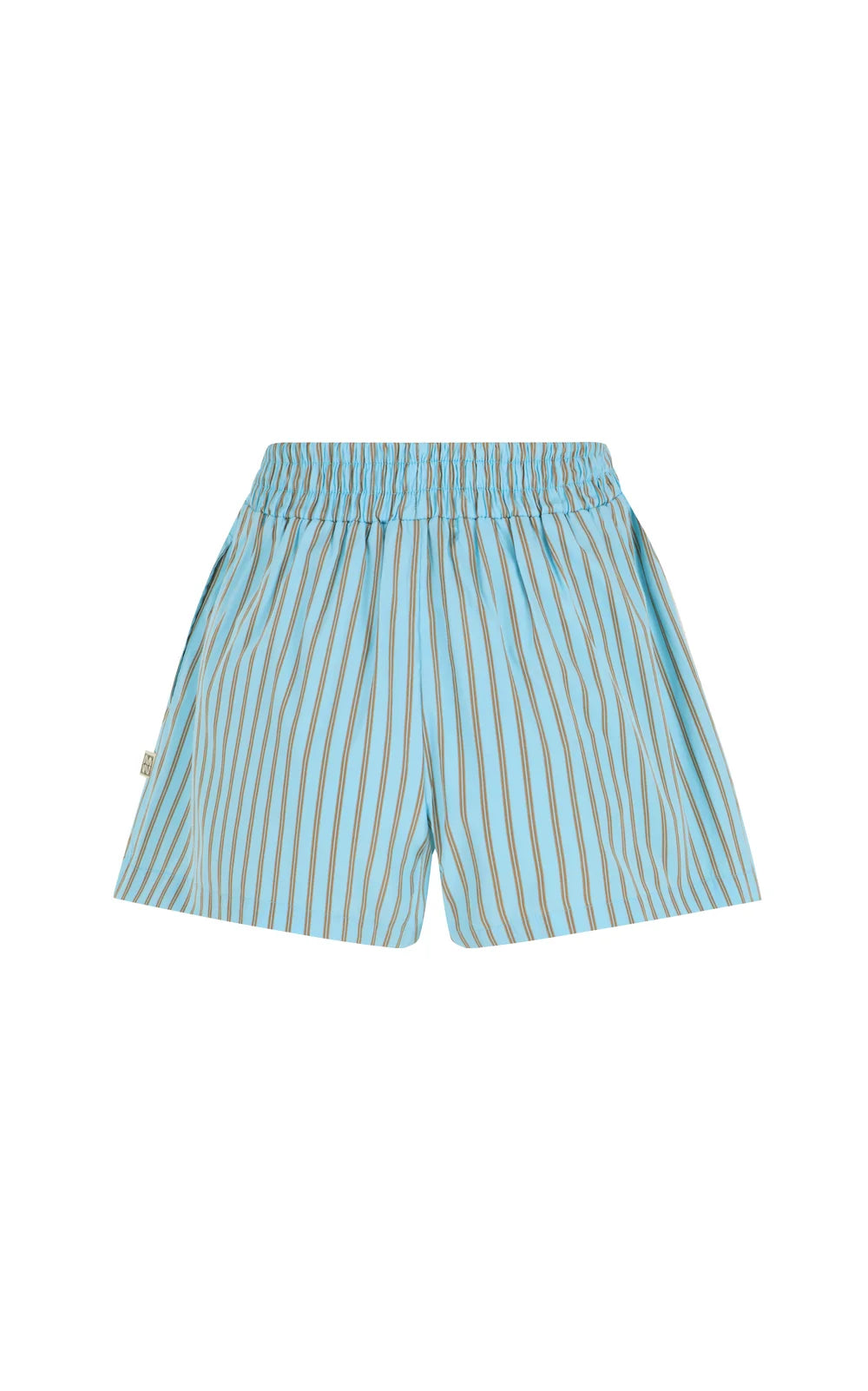 Ajja stripe short, sky blue