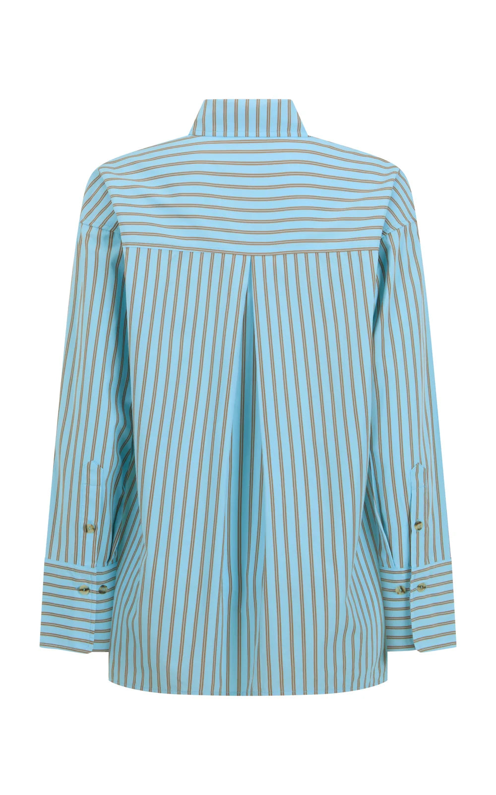 Ajja stripe shirt, sky blue