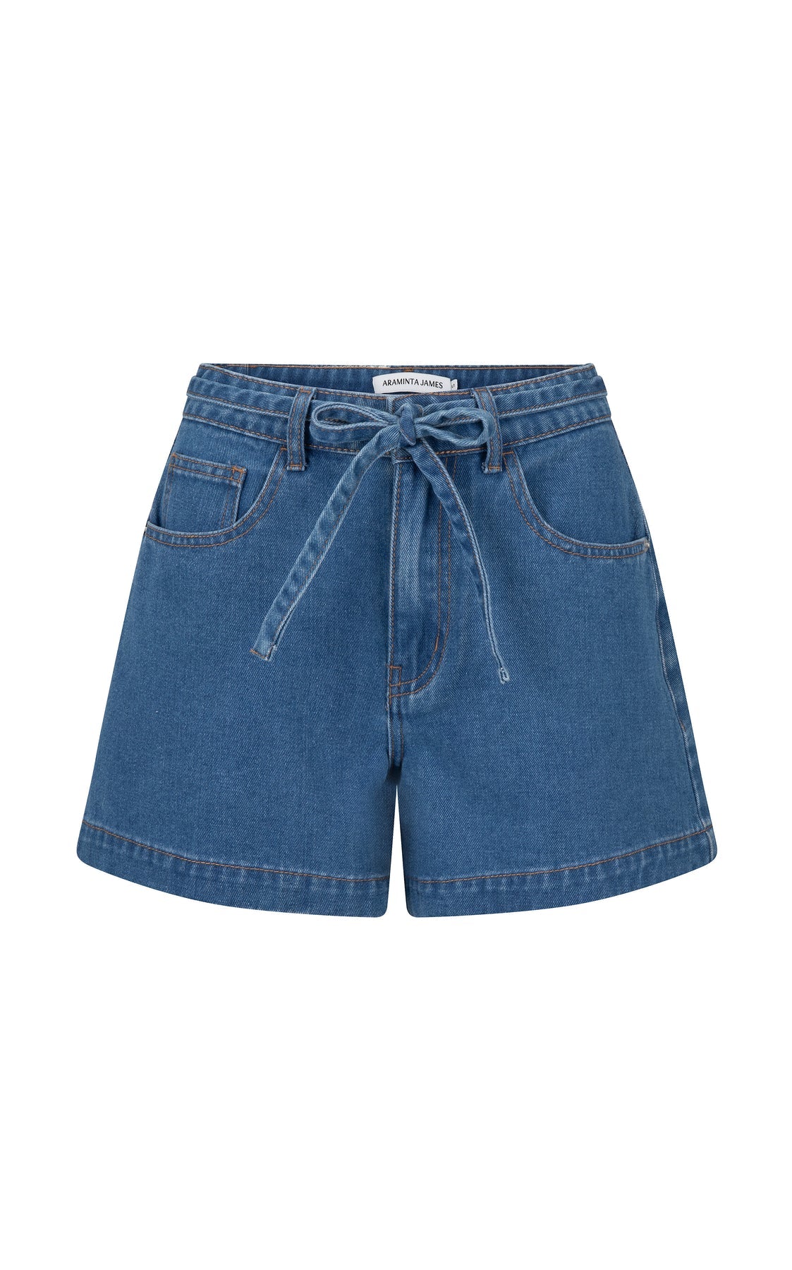 Jolie denim short, dark blue