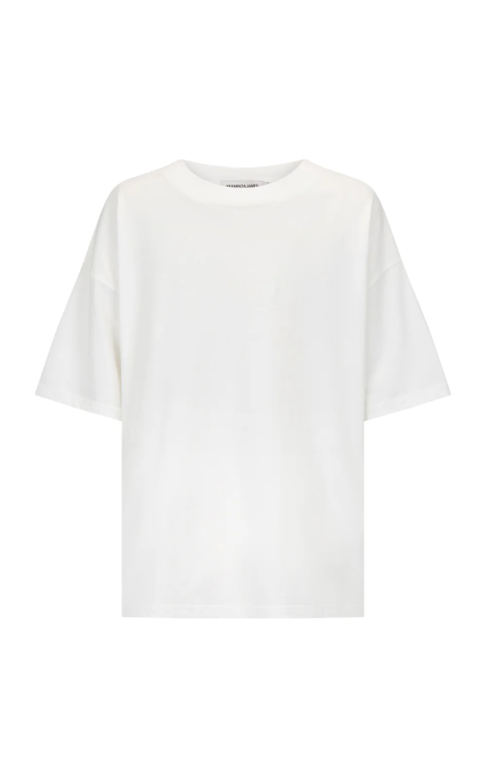 Santorini oversized tee, warm white