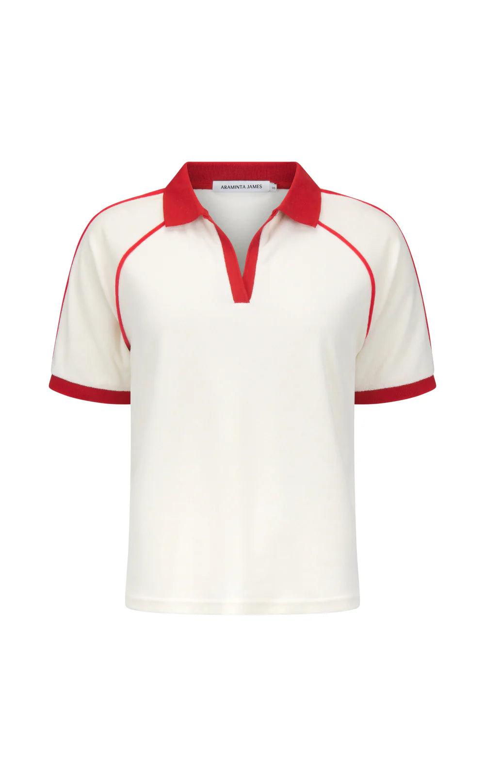 Rhodes terry shirt, coconut