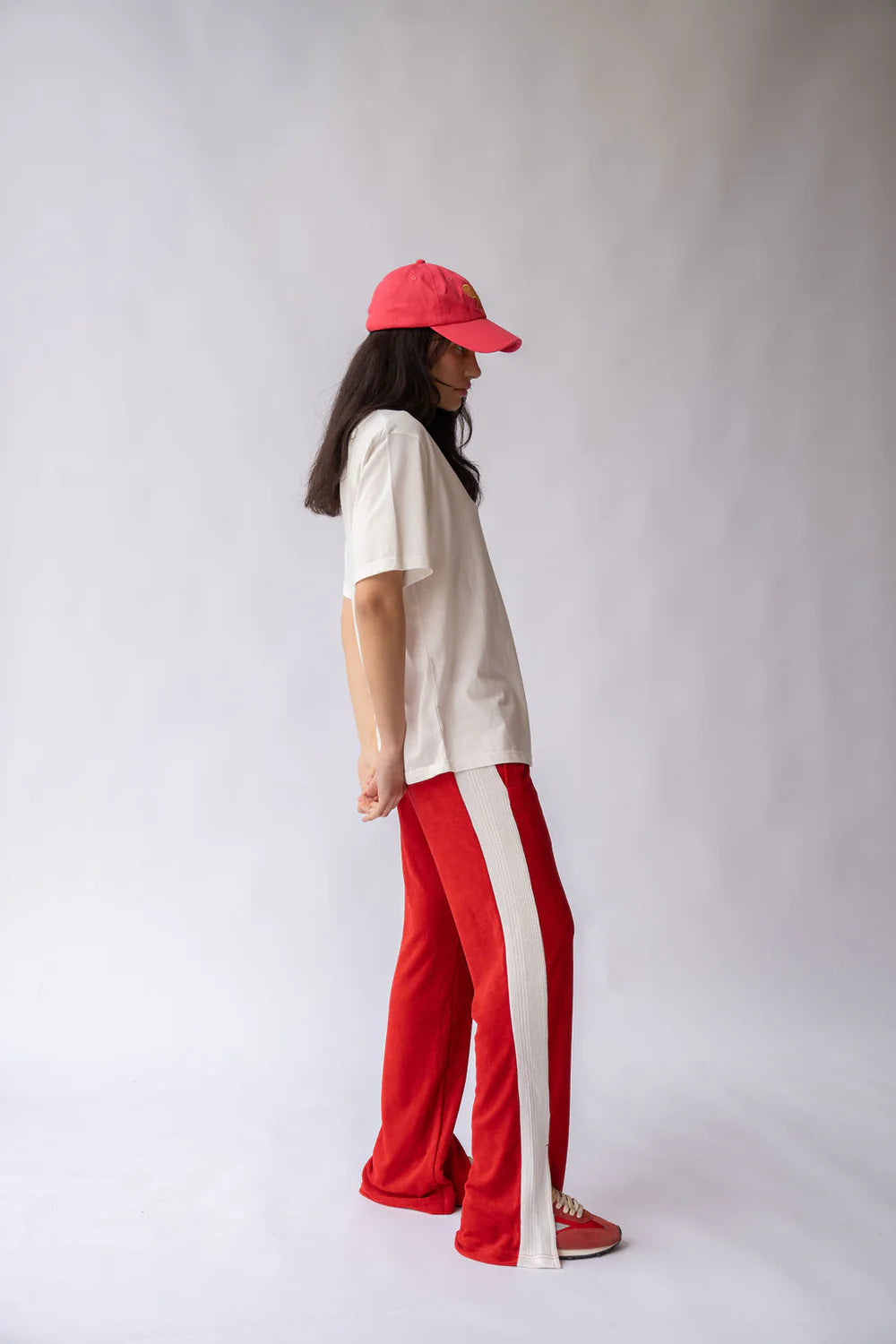 sportif pant, cherry