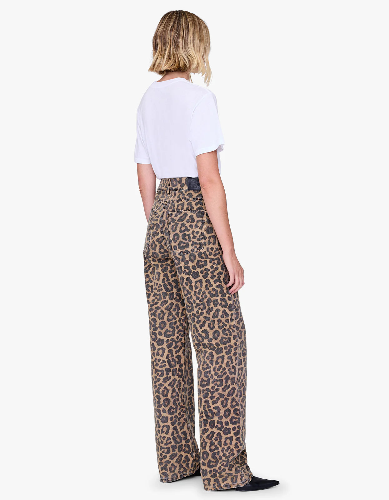 Hugh Jean, black & brown leopard