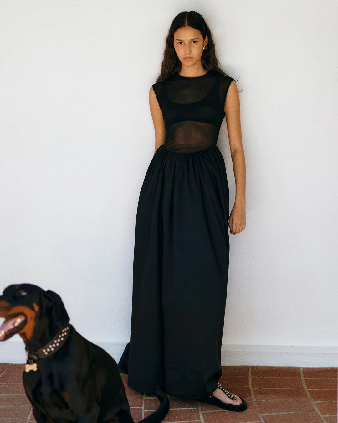 Anya gown, black