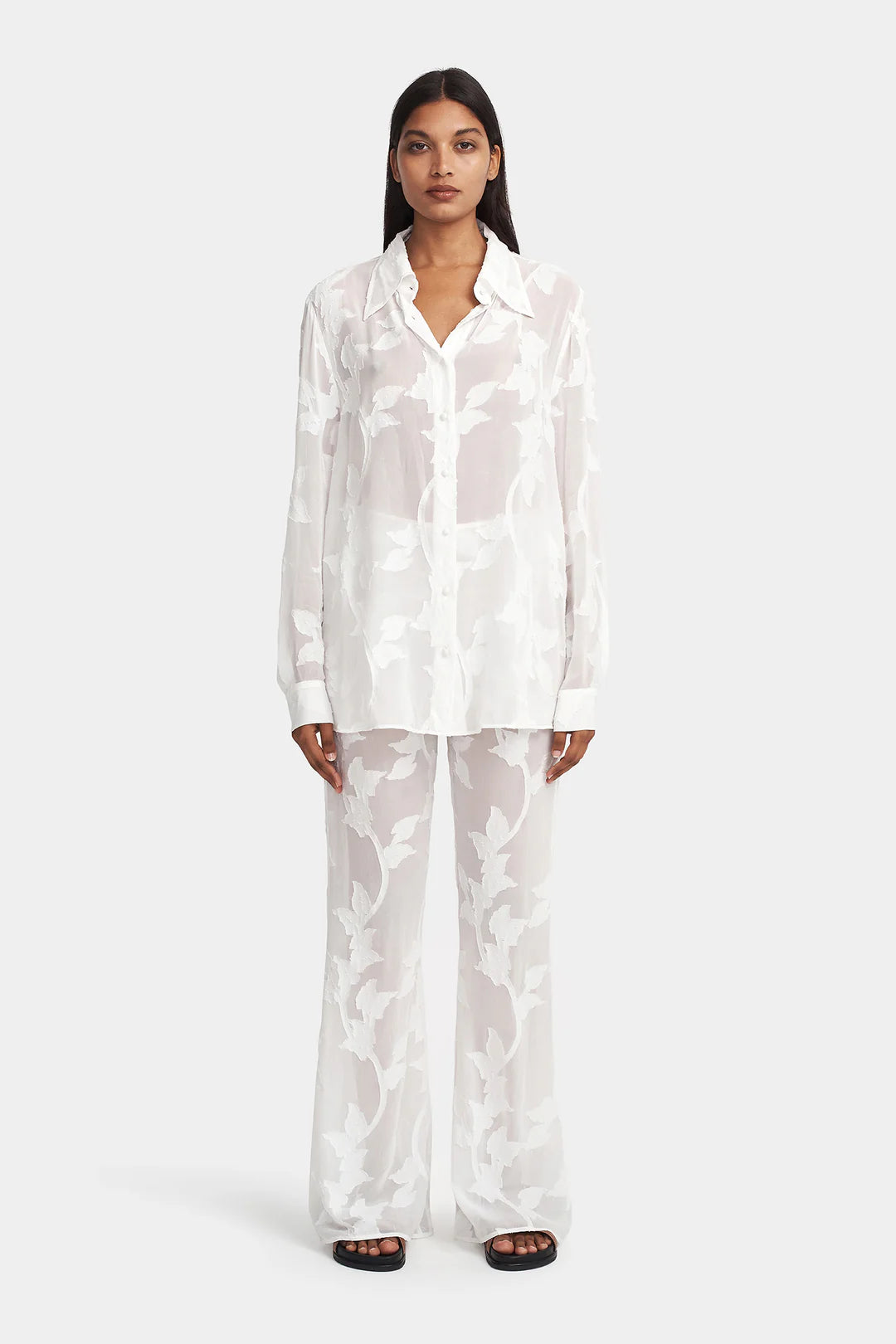 Apollo shirt, white lily
