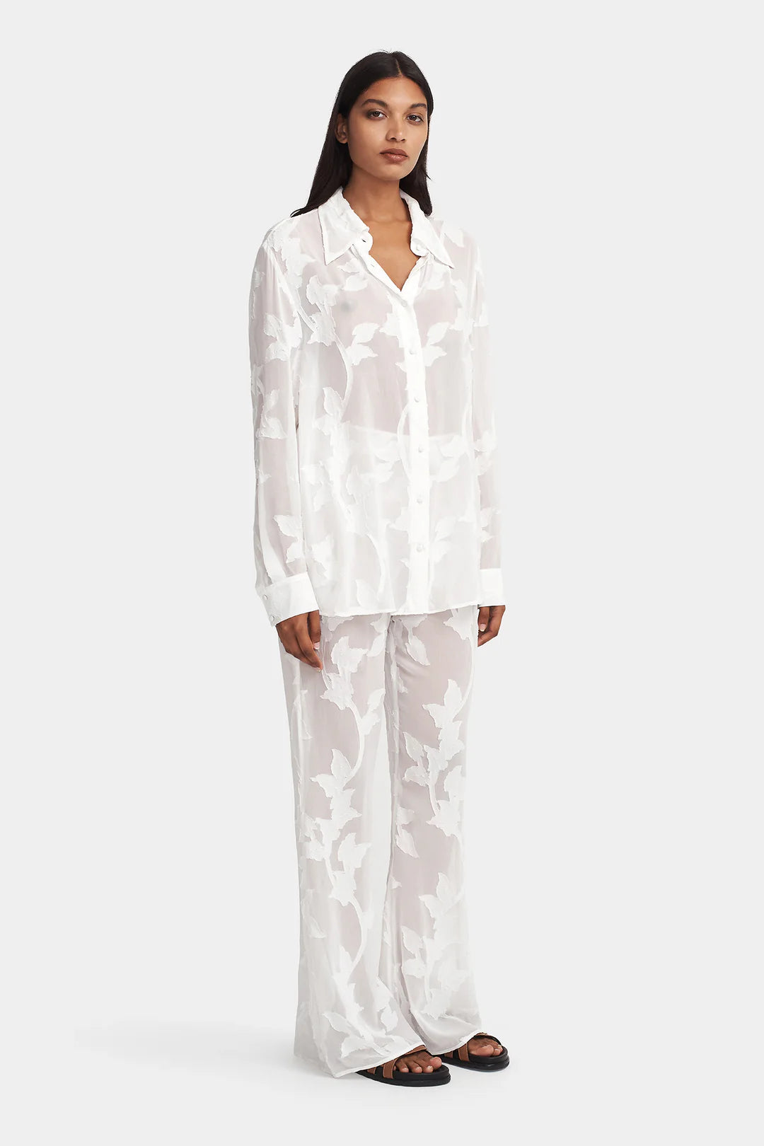 Apollo shirt, white lily