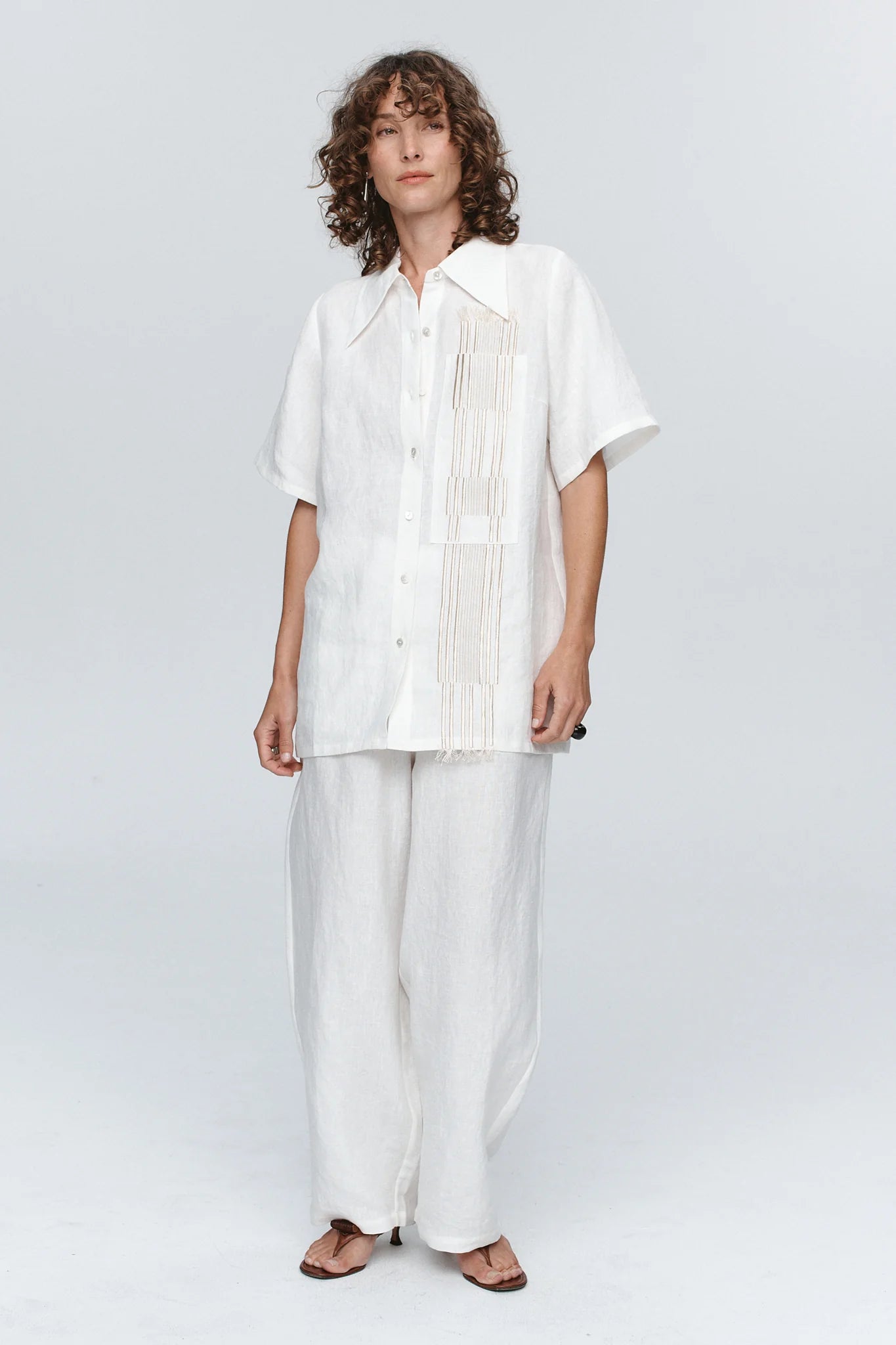 Atticus shirt, Ivory
