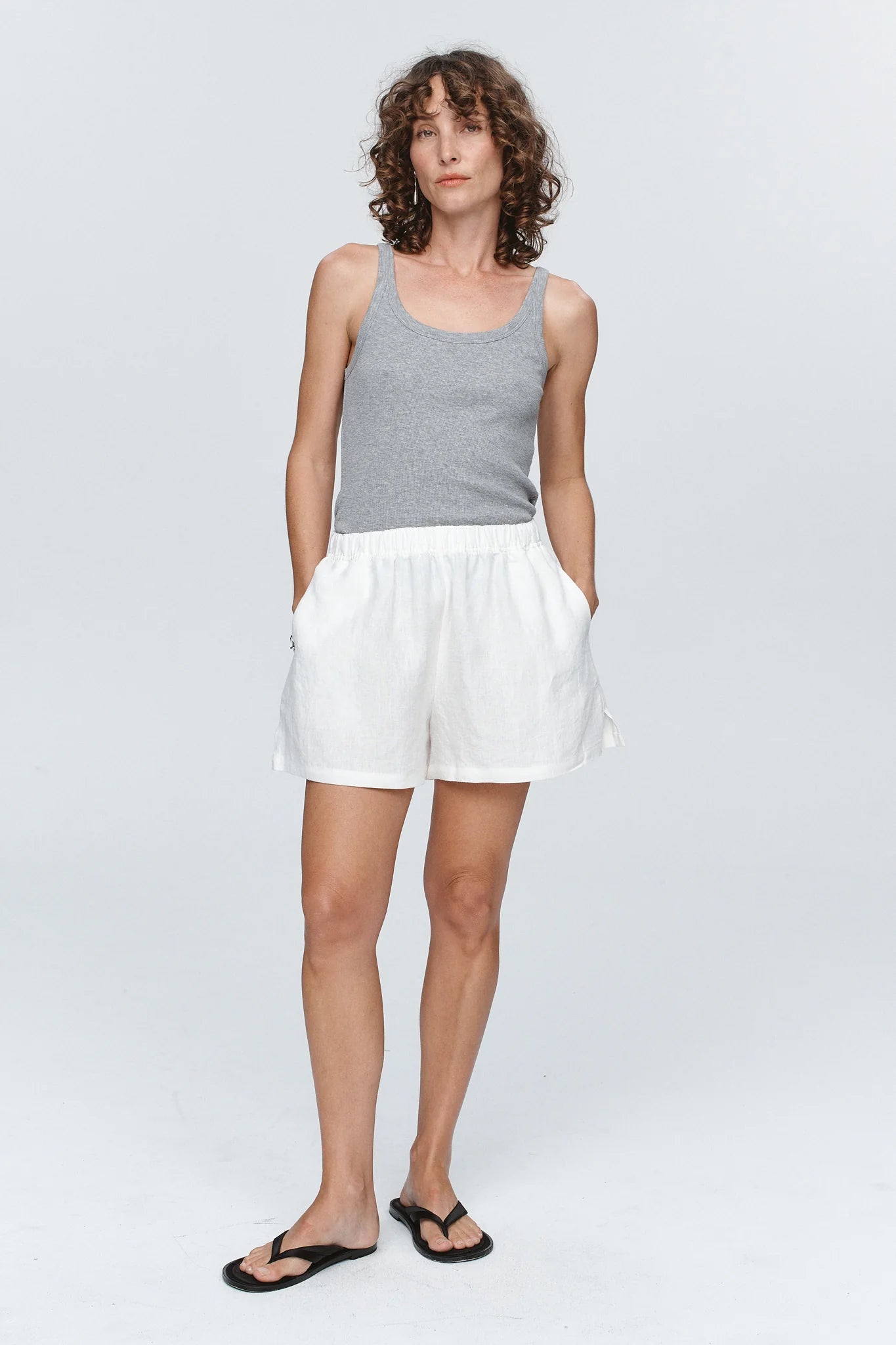 Atticus short, Ivory