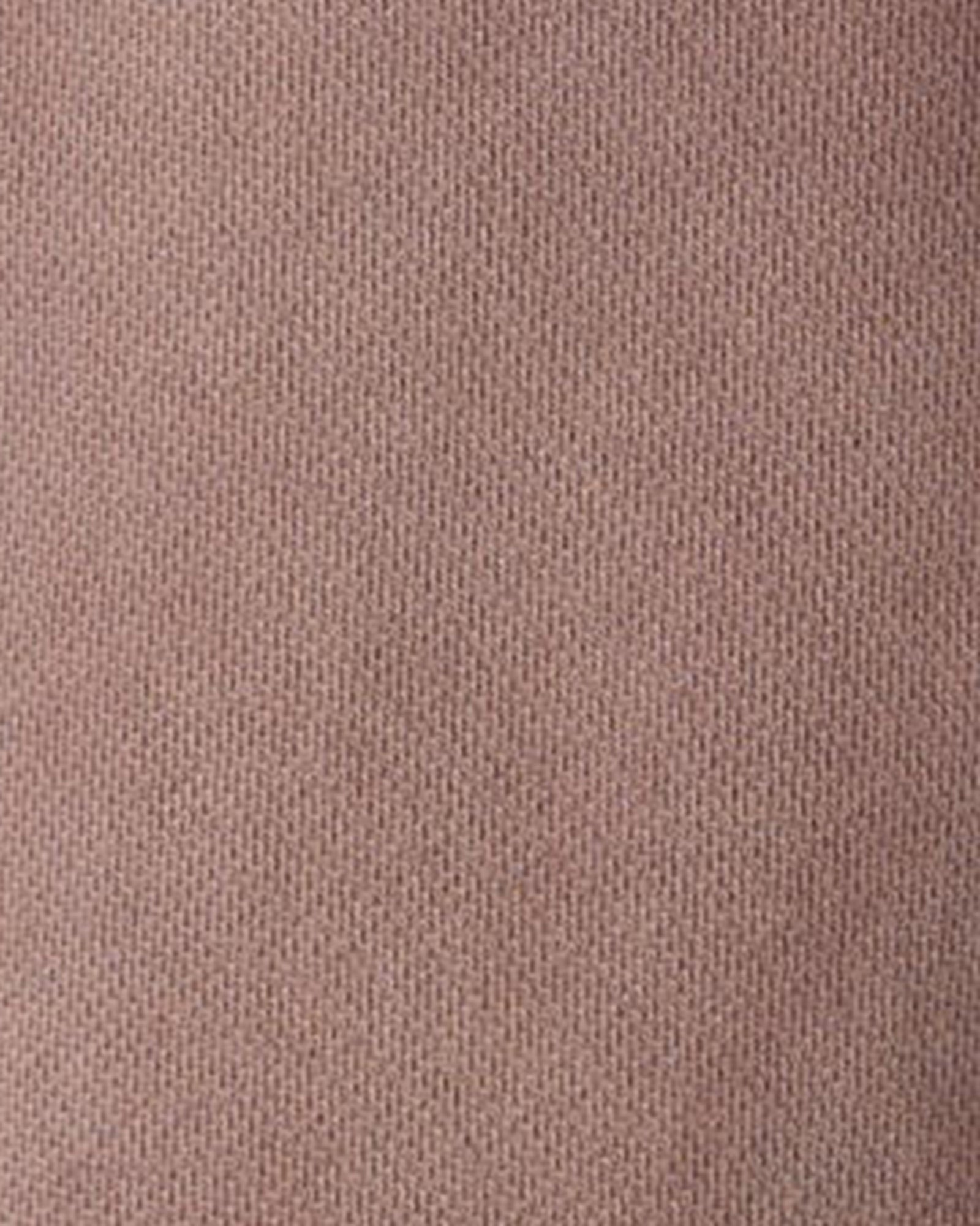 Fleece barrel leg trackpant, pigment brown