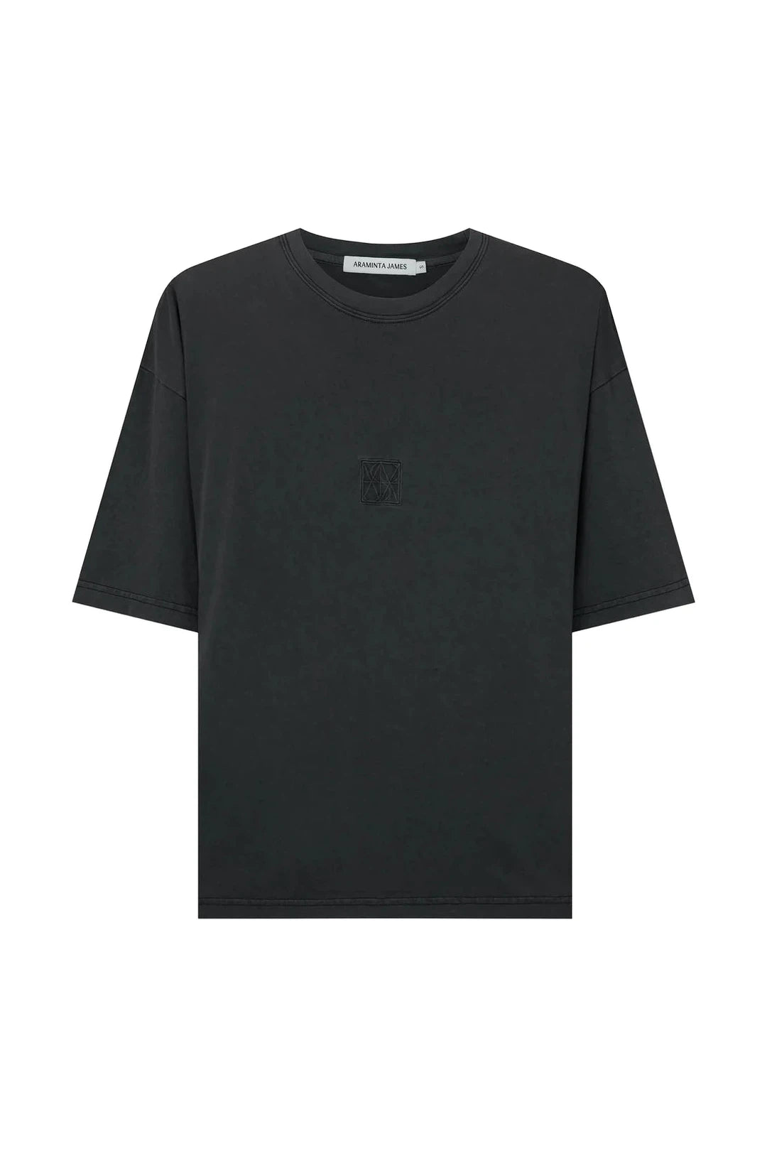 Classic tee, washed black