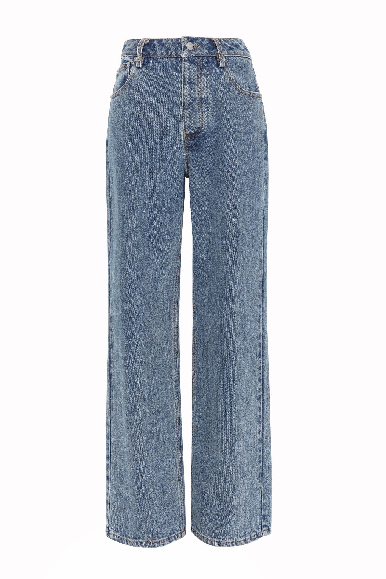 bexley wide leg jean, blue (preorder)