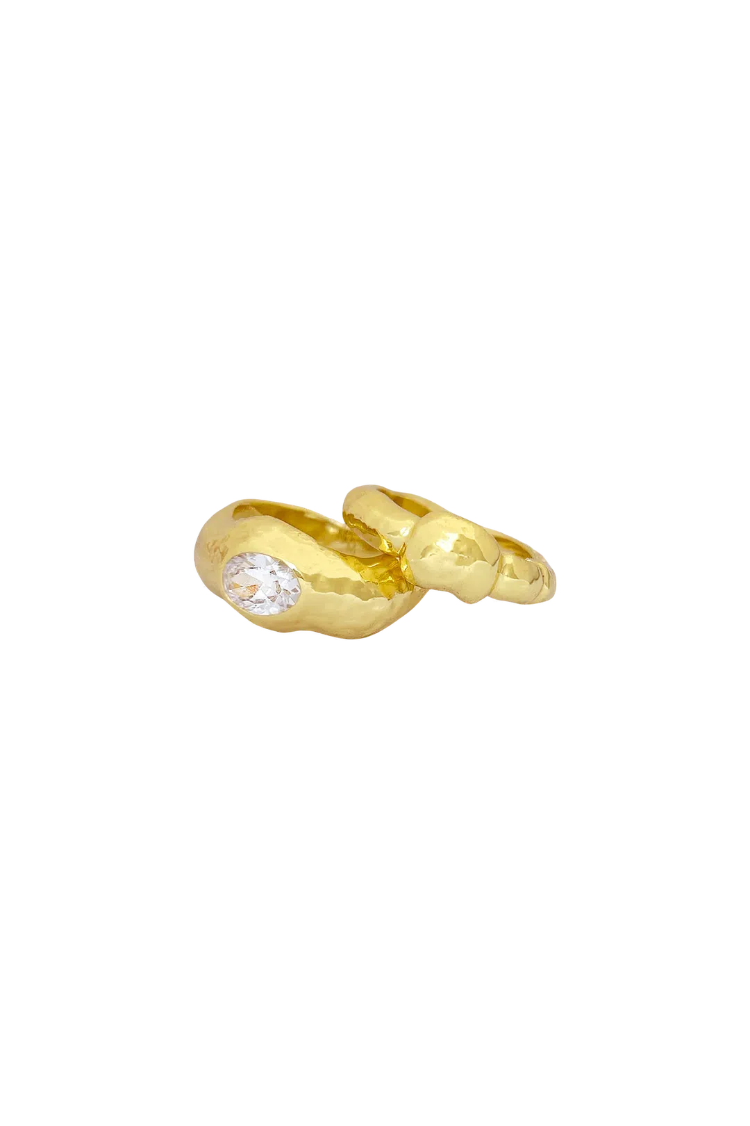 bleecker ring, gold