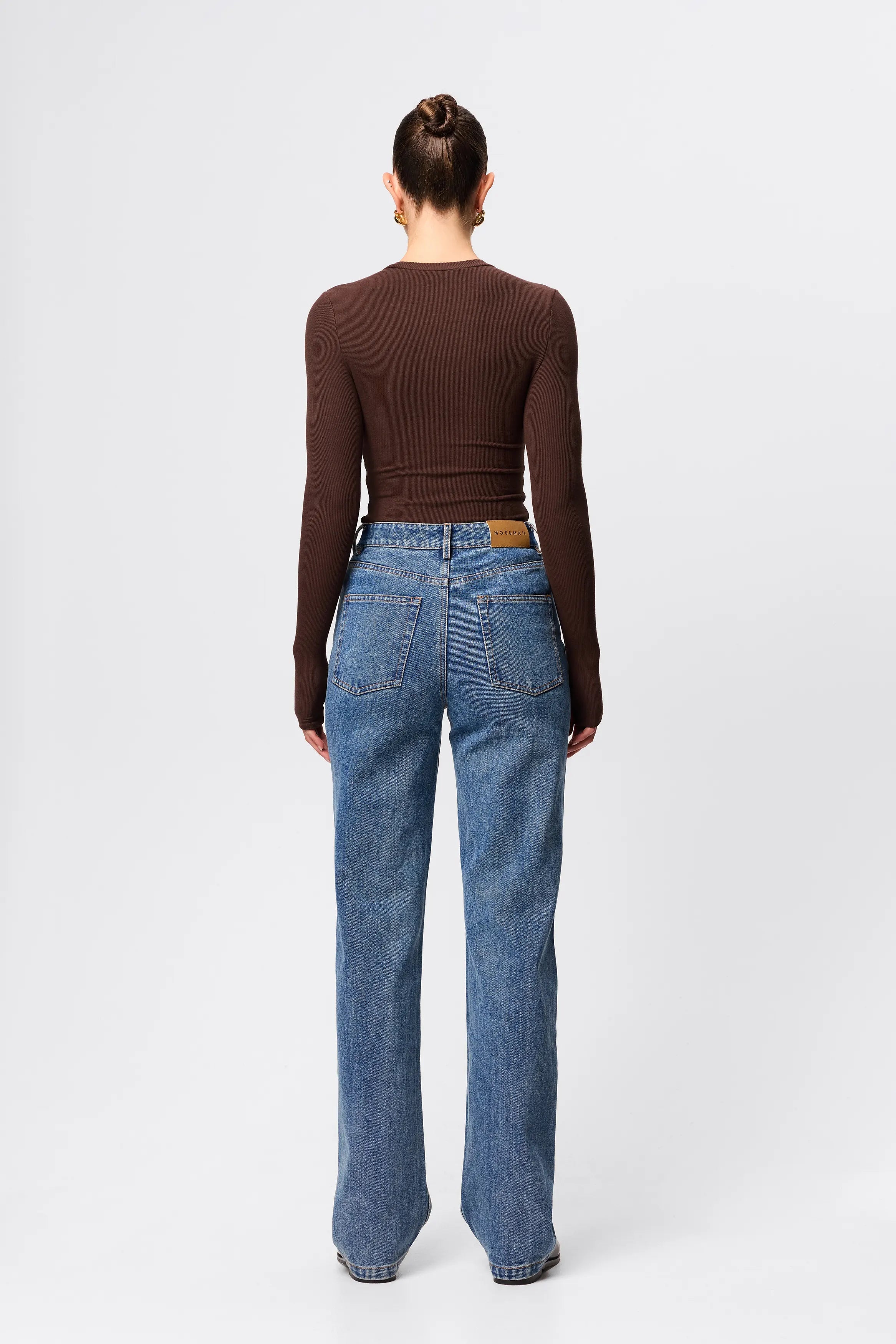 Brooklyn top, chocolate