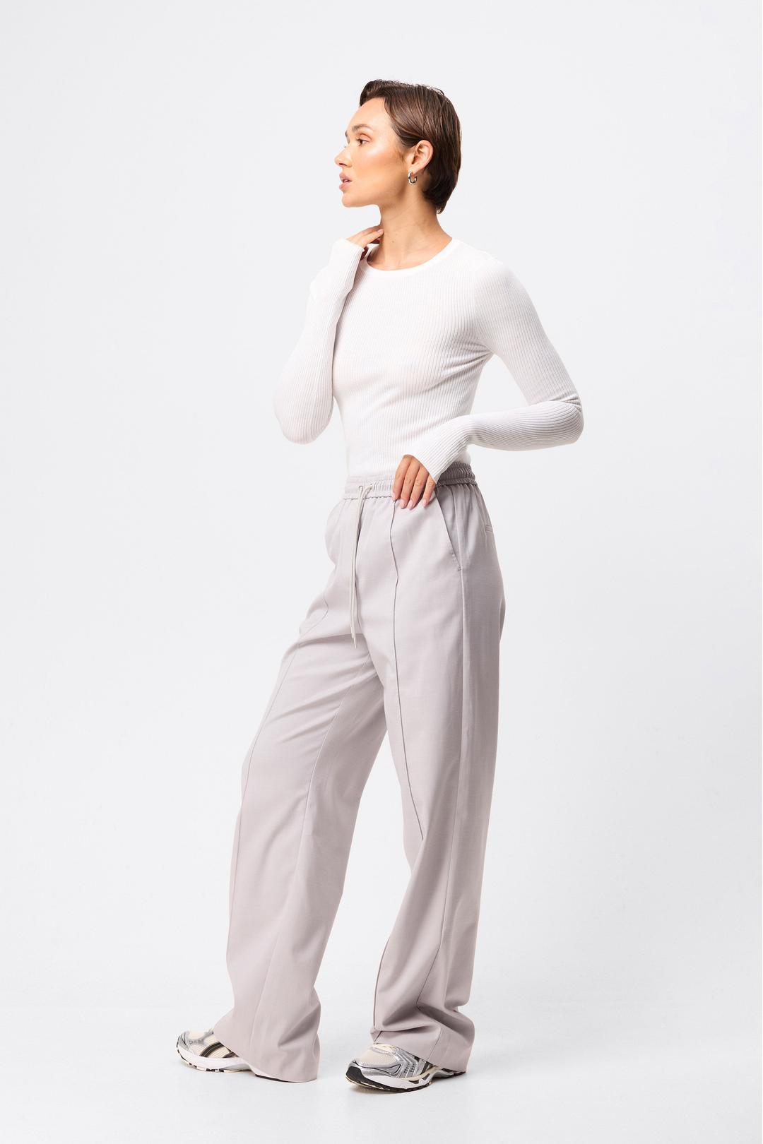 By your side pant, grey