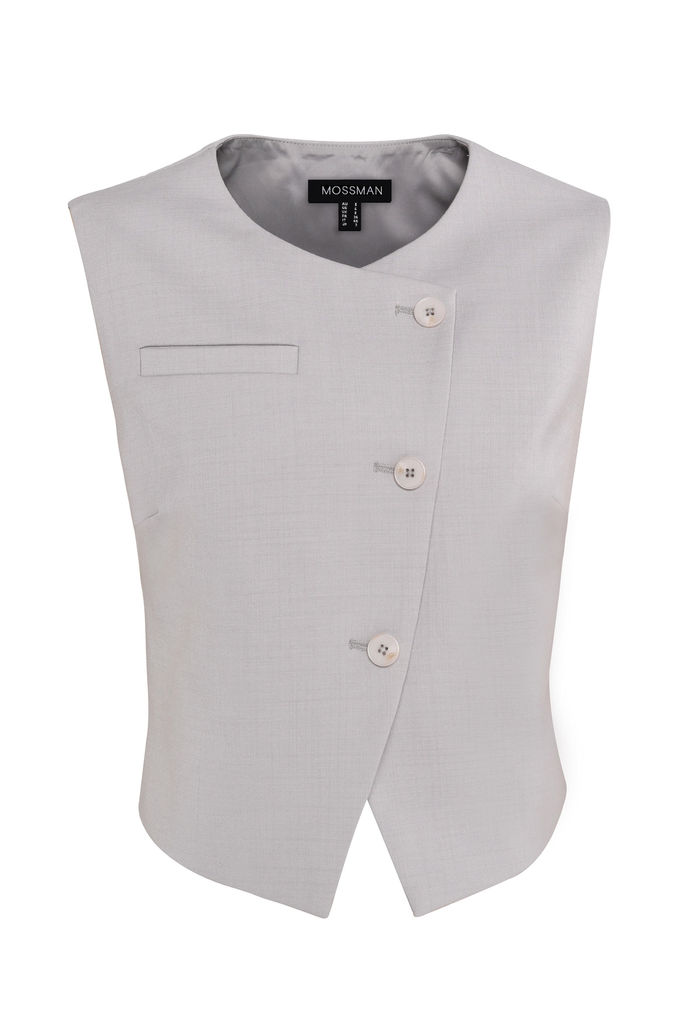 By your side vest, grey