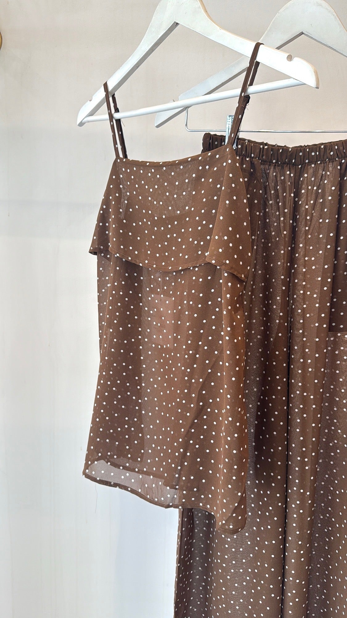 Polka Tunic + Pant set