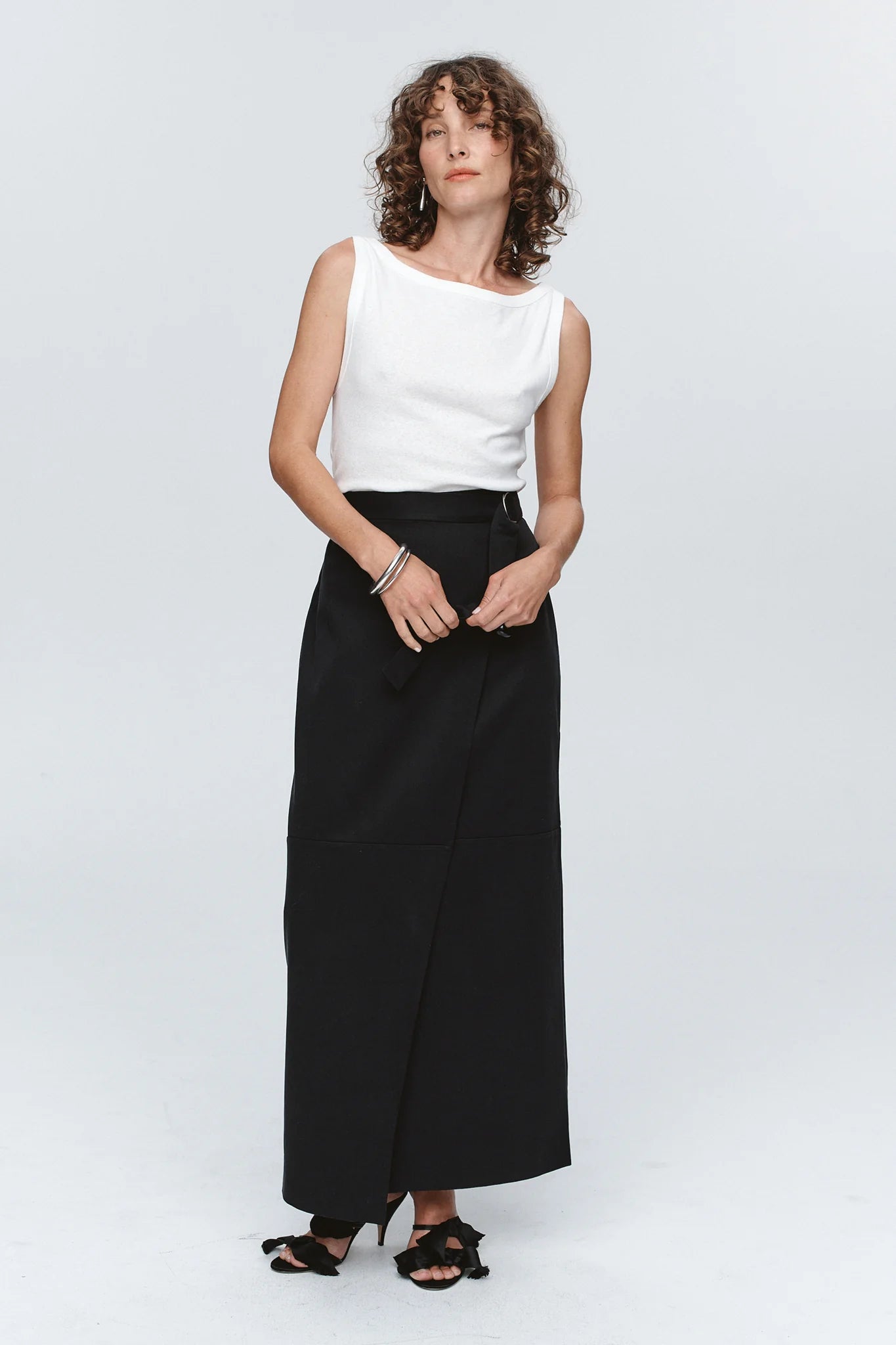 Cain skirt, black