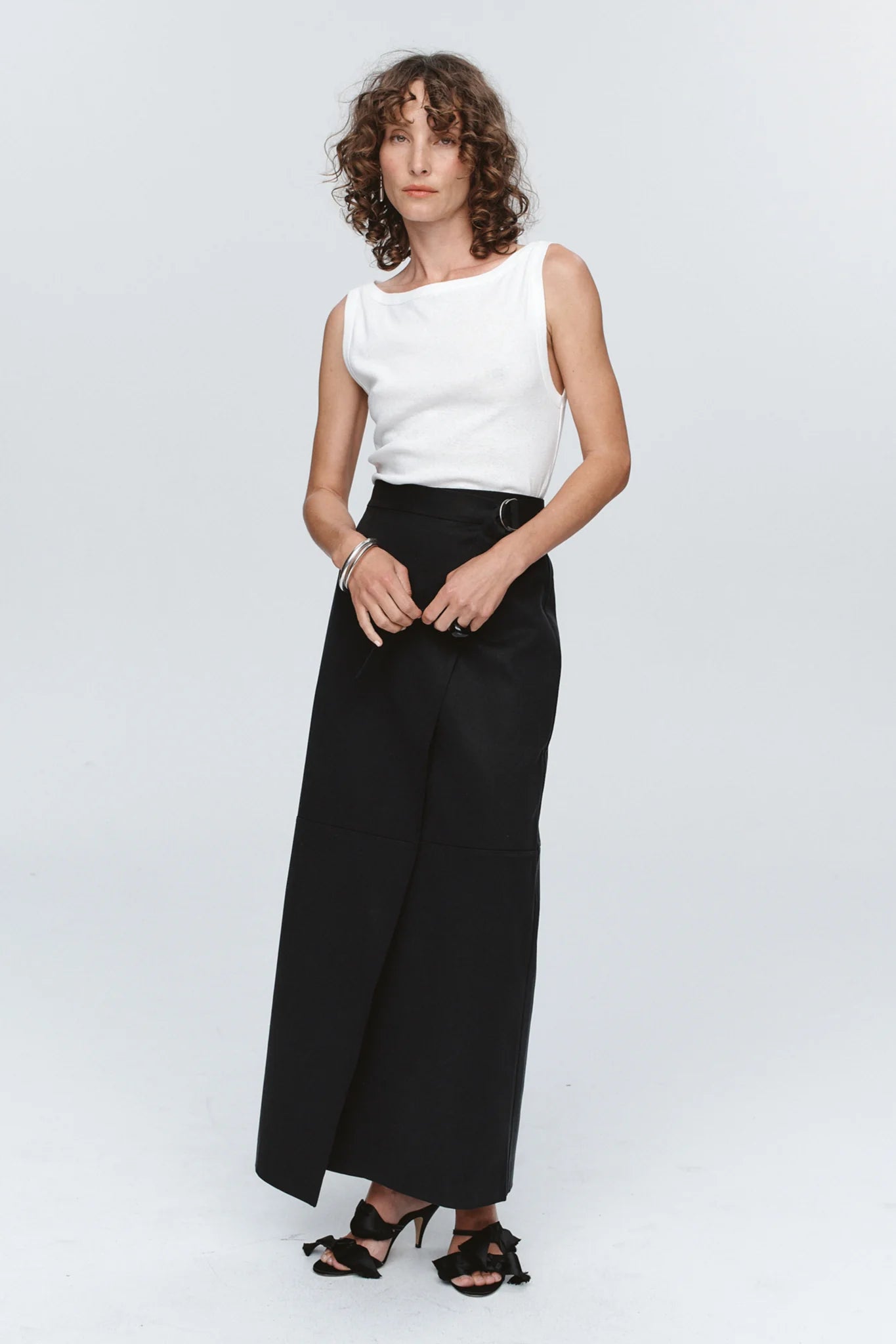 Cain skirt, black