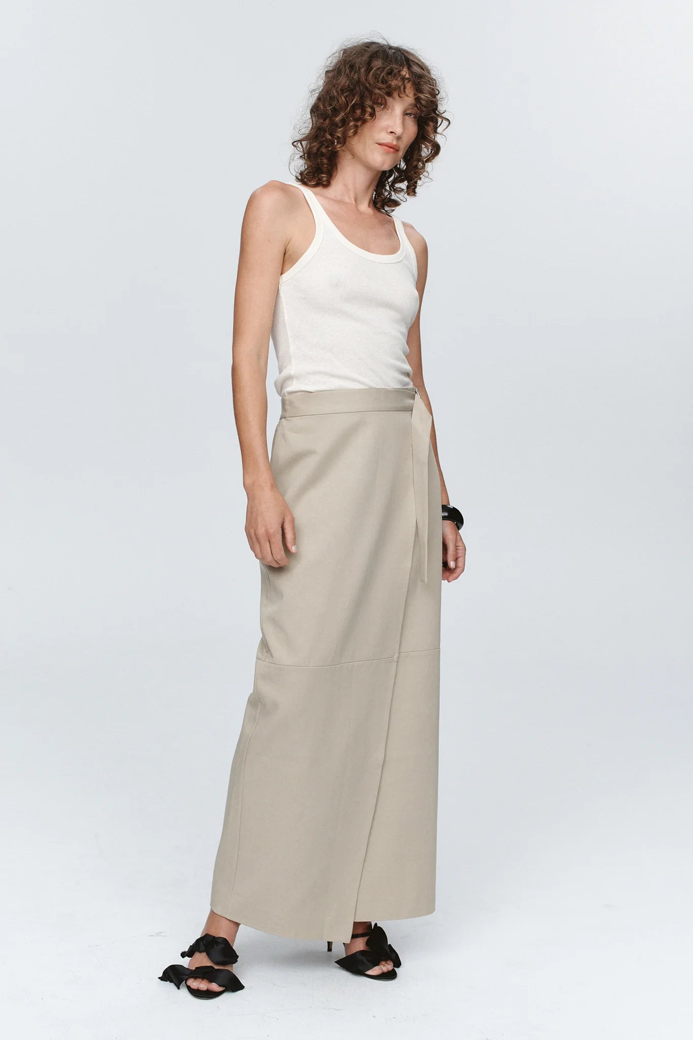 Cain skirt, moss