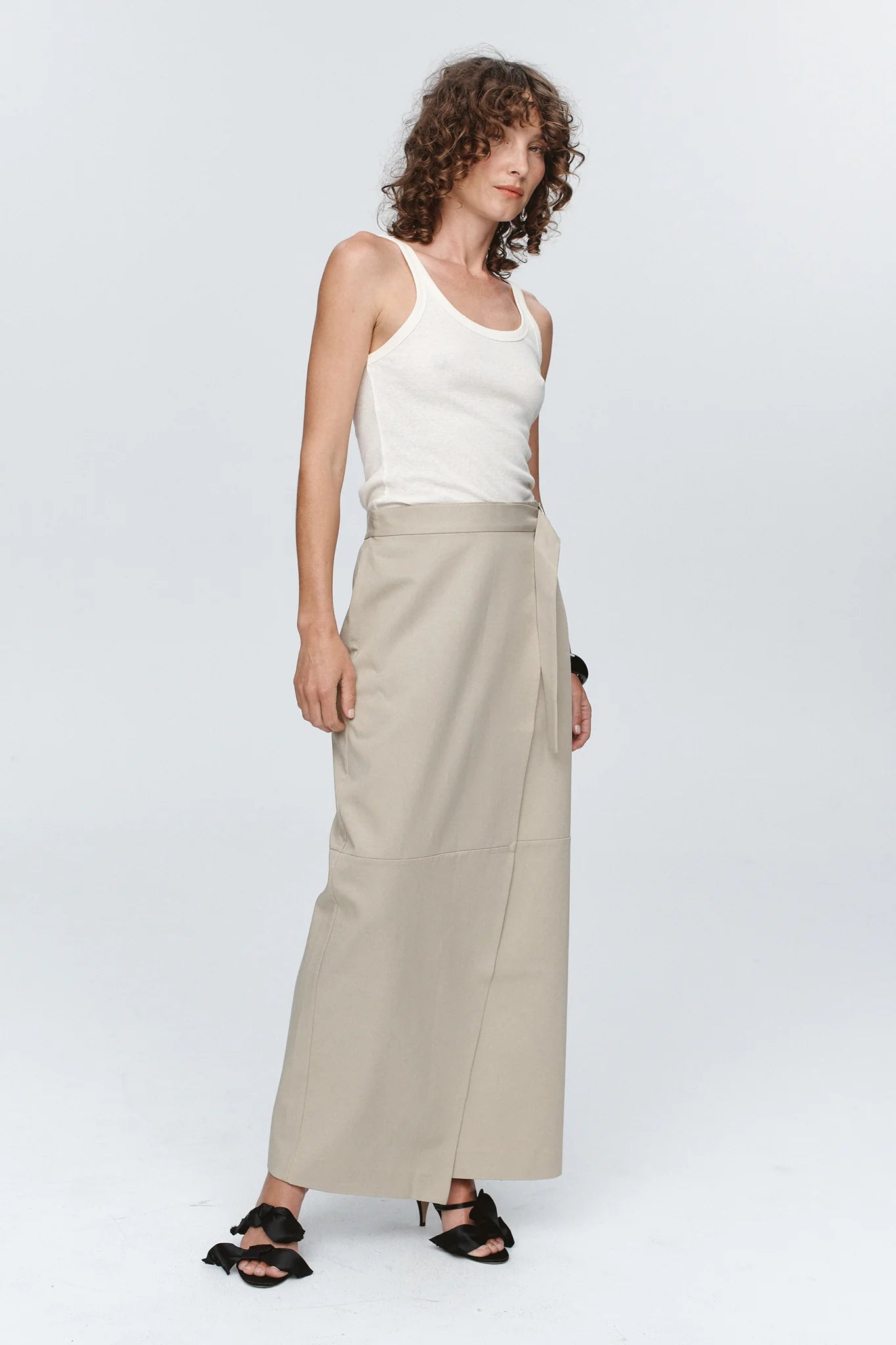 Cain skirt, moss