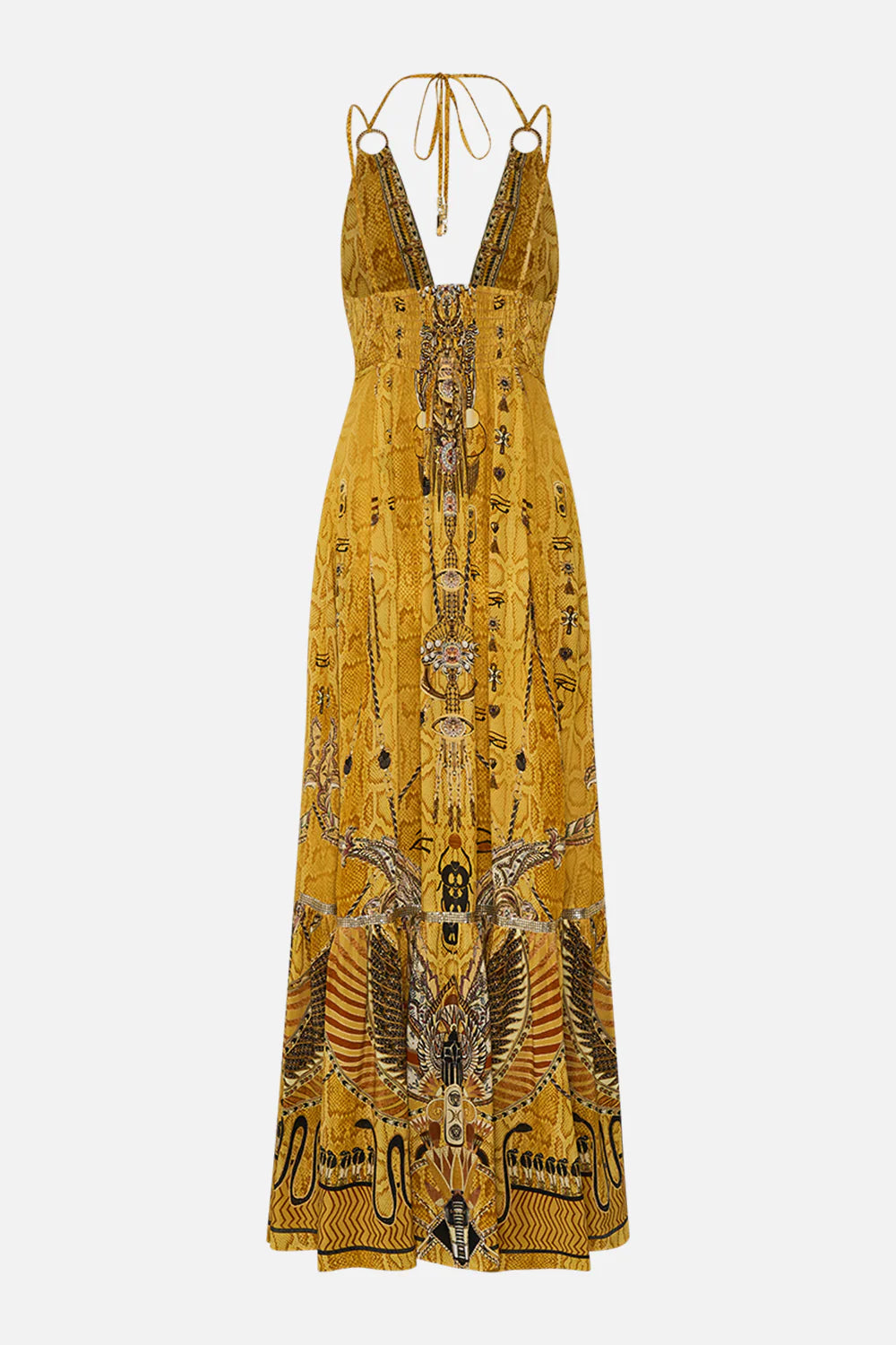 tiered dress with hardware, Valley of the kings