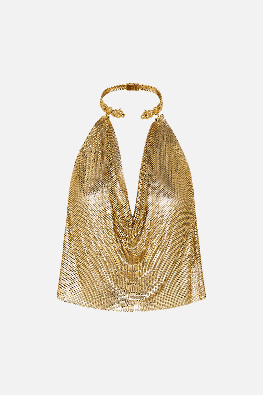 Glomesh top w neckpiece, valley of the kings