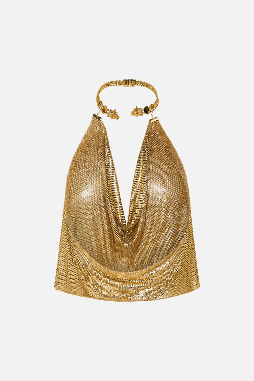 Glomesh top w neckpiece, valley of the kings