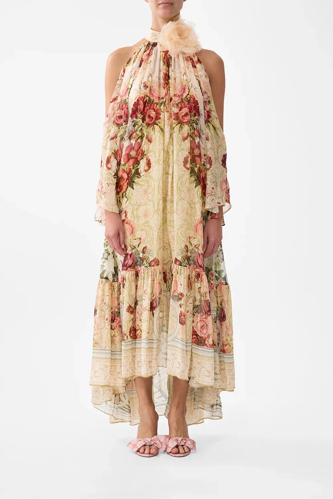 cold shoulder long dress, Meet me at the majestic