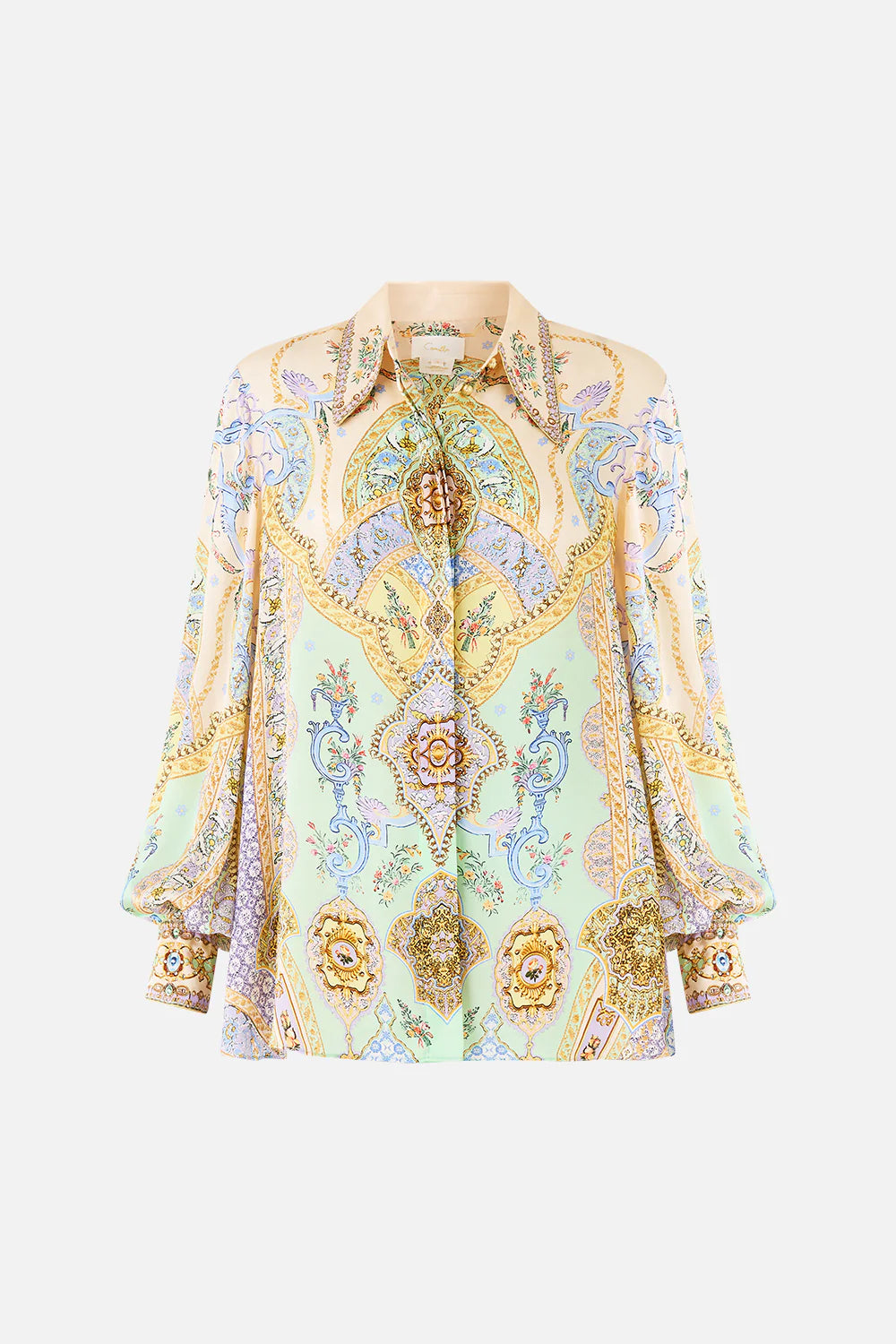 curved collar blouse, East of istanbul