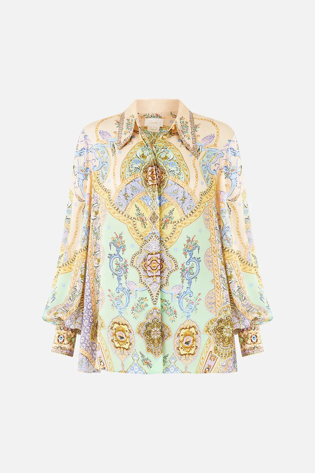 curved collar blouse, East of istanbul