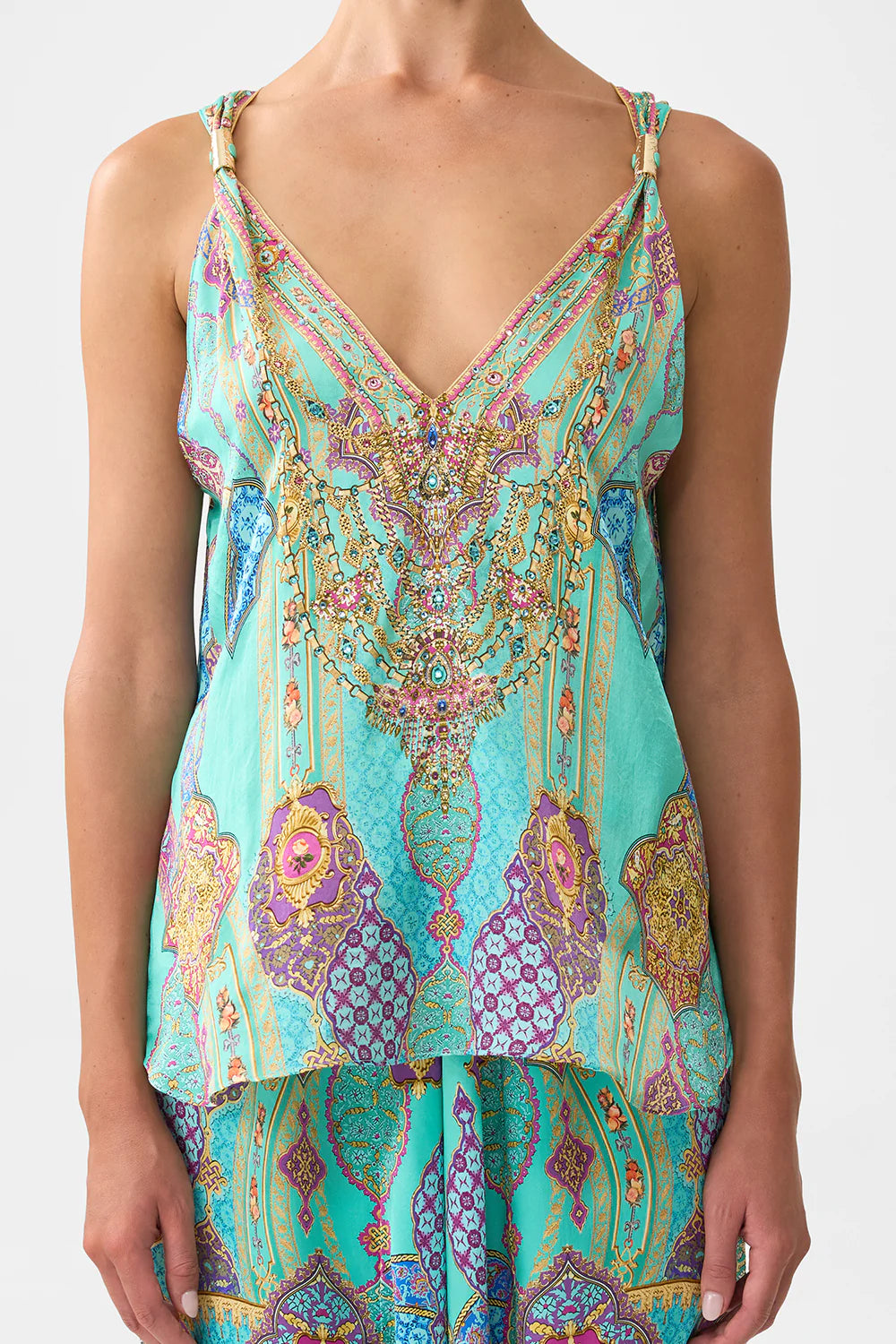 tank top with strap bead detail, The concubines corridor