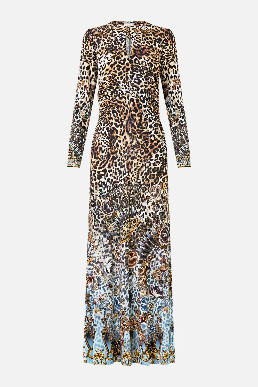 gathered jersey long dress, Fiesta, siesta, repeat