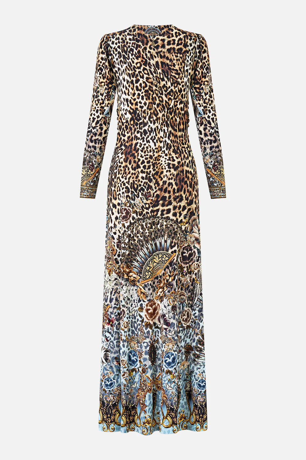 gathered jersey long dress, Fiesta, siesta, repeat