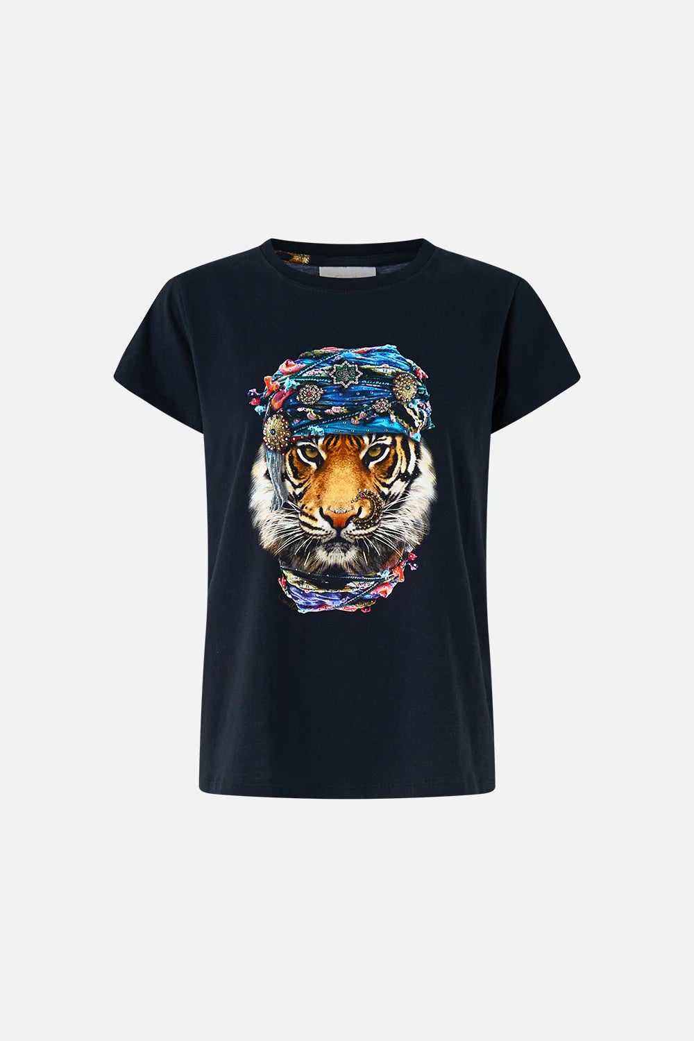 slim fit round neck t-shirt, Amulets and alchemy