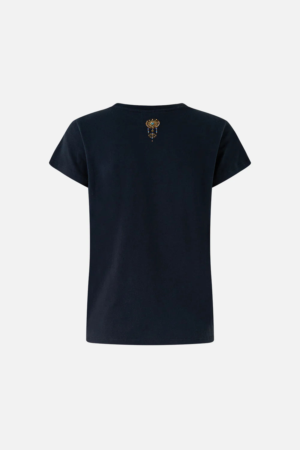 slim fit round neck t-shirt, Amulets and alchemy