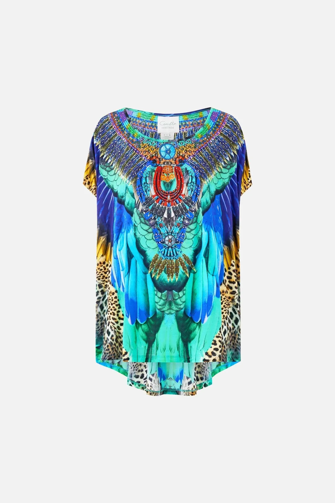 loose fit tee, Jungle flight