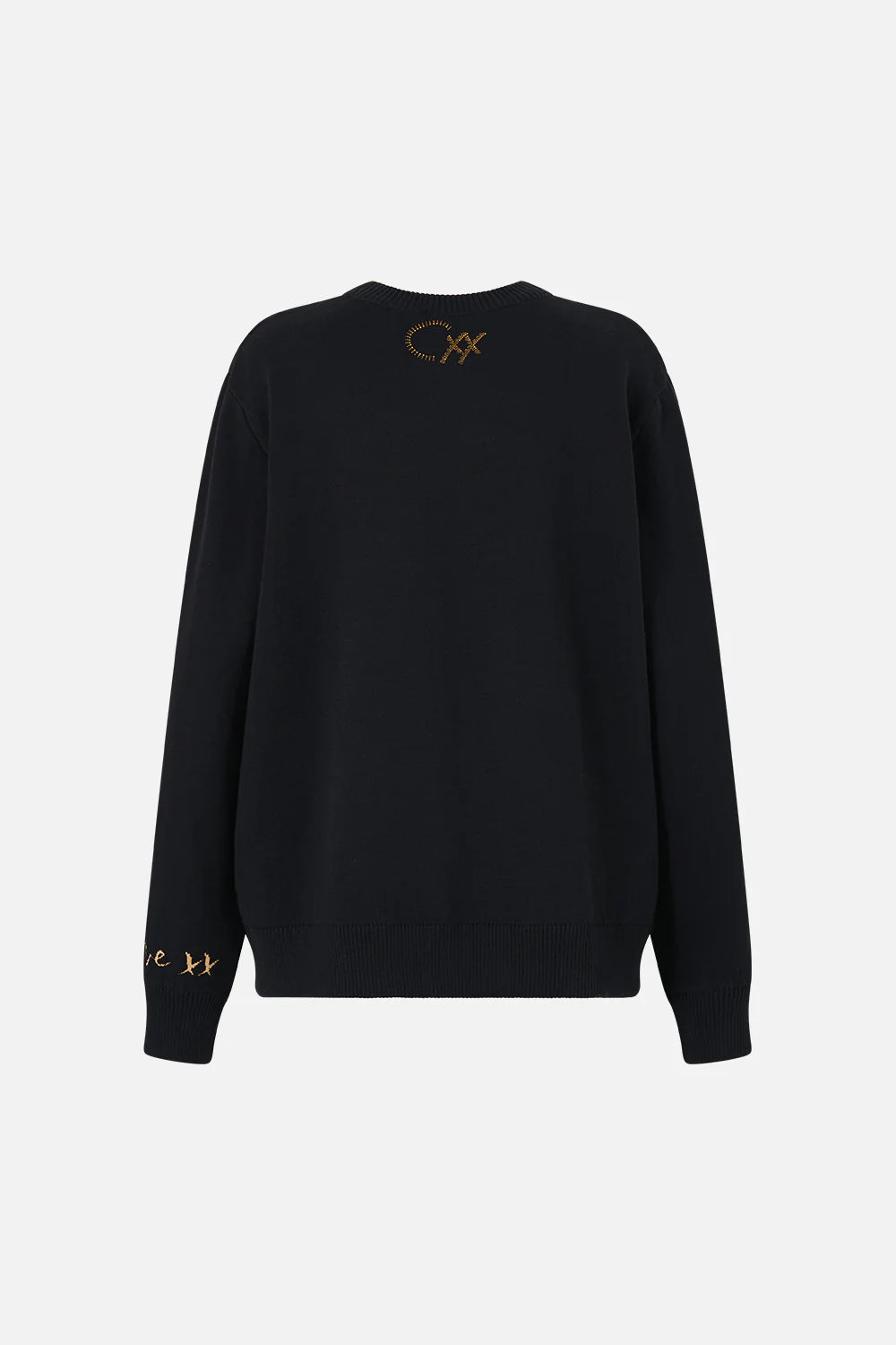 relaxed crew neck jumper, Fiesta, siesta, repeat