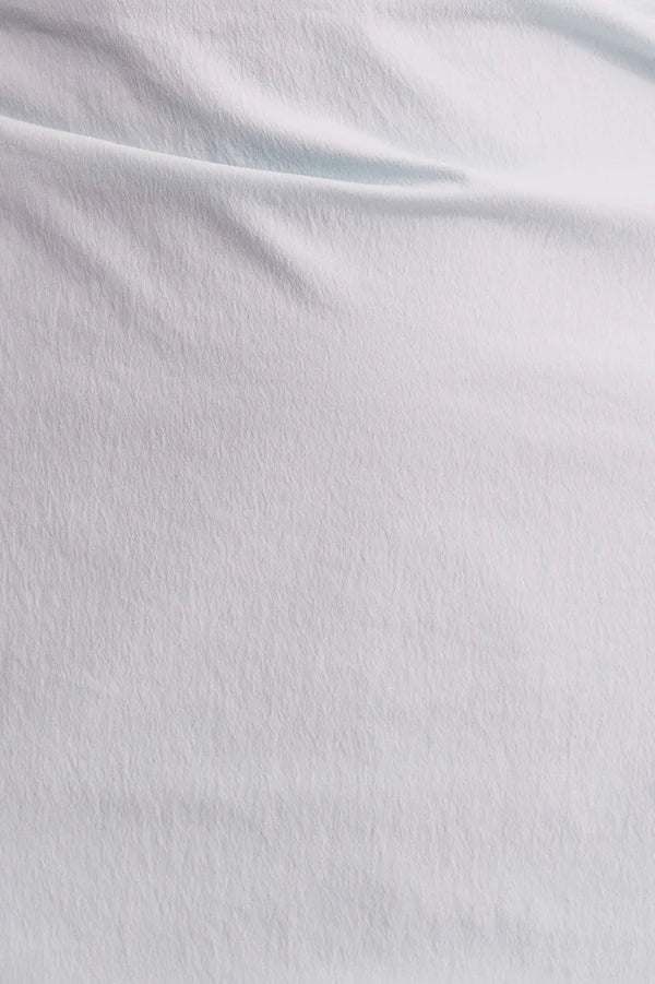 campbell off shoulder mini dress - cornflower blue